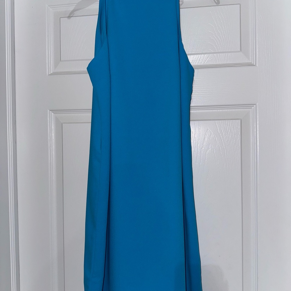 Lilly Pulitzer Blue Halter Cocktail Dress
